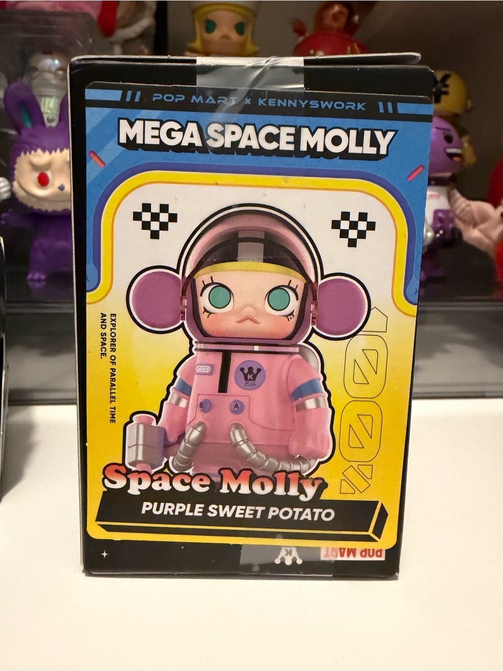 MEGA SPACE MOLLY 100% Series 4 Purple Sweet Potato special rare figure